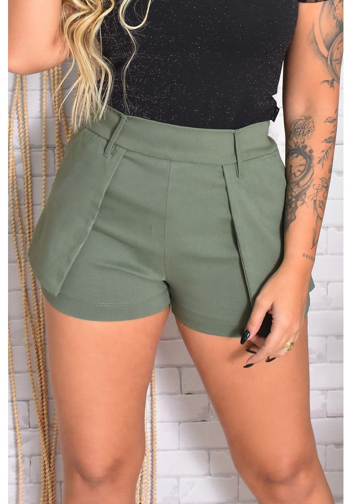 SHORT BENGALINE DETALHE LATERAIS Atacado E Revenda De Moda Feminina 