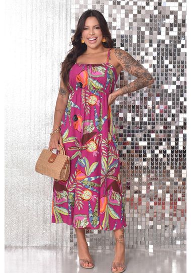 VISCOSE-MIDI-ESTAMPADA-BUSTO-FRANZIDO VISCOSE-MIDI-ESTAMPADA-BUSTO-FRANZIDO